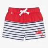 Week-end à La Mer Red & Blue Swims Shorts